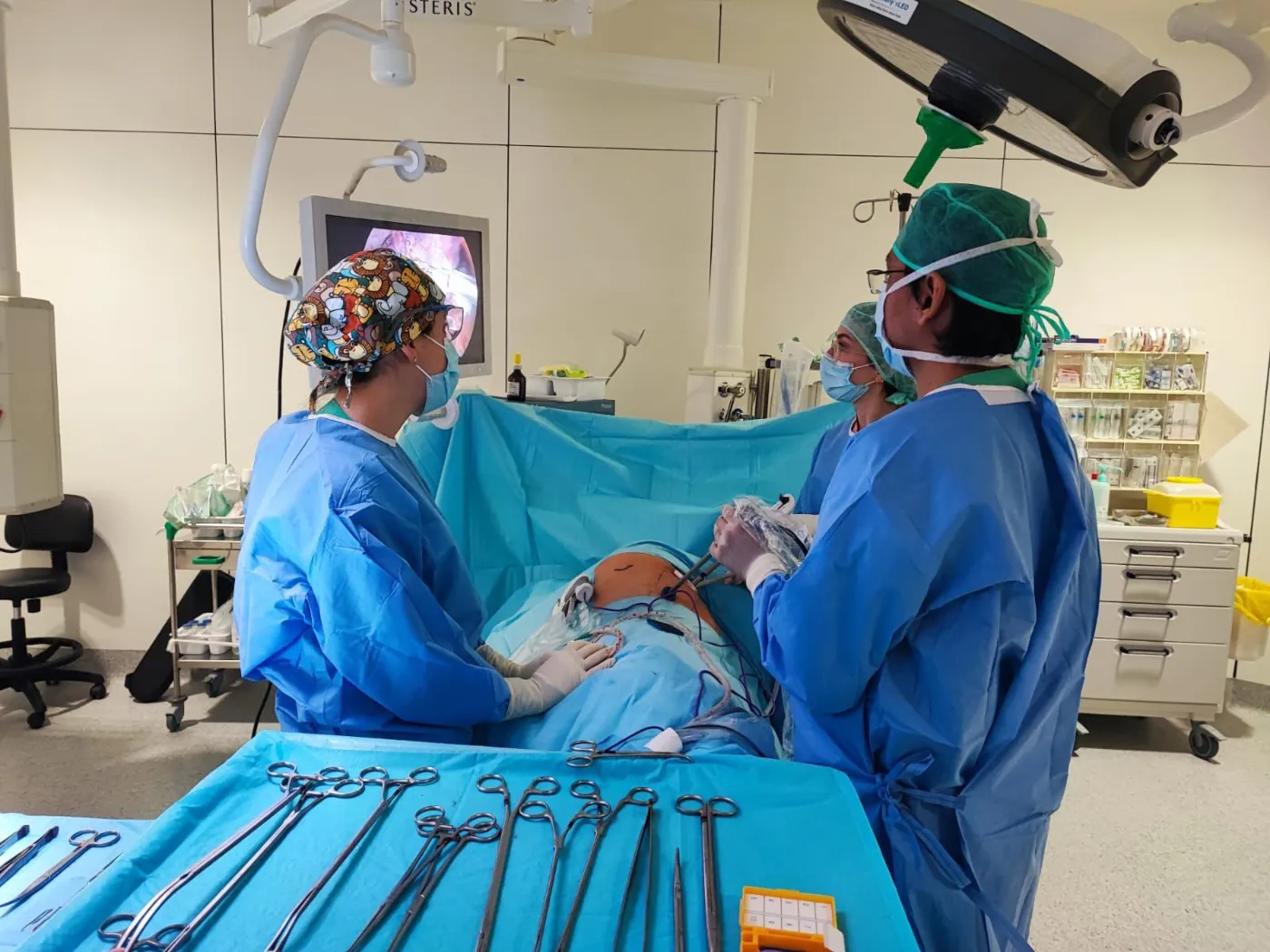 Intervenció de cirurgia toràcica a l'Hospital Sant Joan de Reus