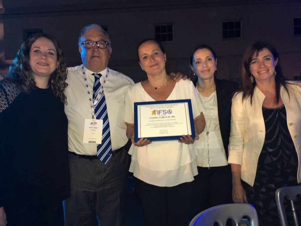 L'equip de la Unitat de Cirurgia Bariàtrica i Metabòlica de l’Hospital Sant Joan de Reus rep el premi a la millor comunicació pòster del Congrés Mundial de Cirurgia de l’Obesitat i Metabòlica (IFSO)