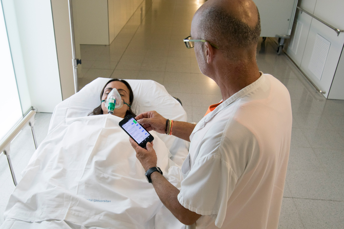 PORTA’M: l’APP que permet els portalliteres gestionar el trasllat de pacients a l’àrea de radiologia
