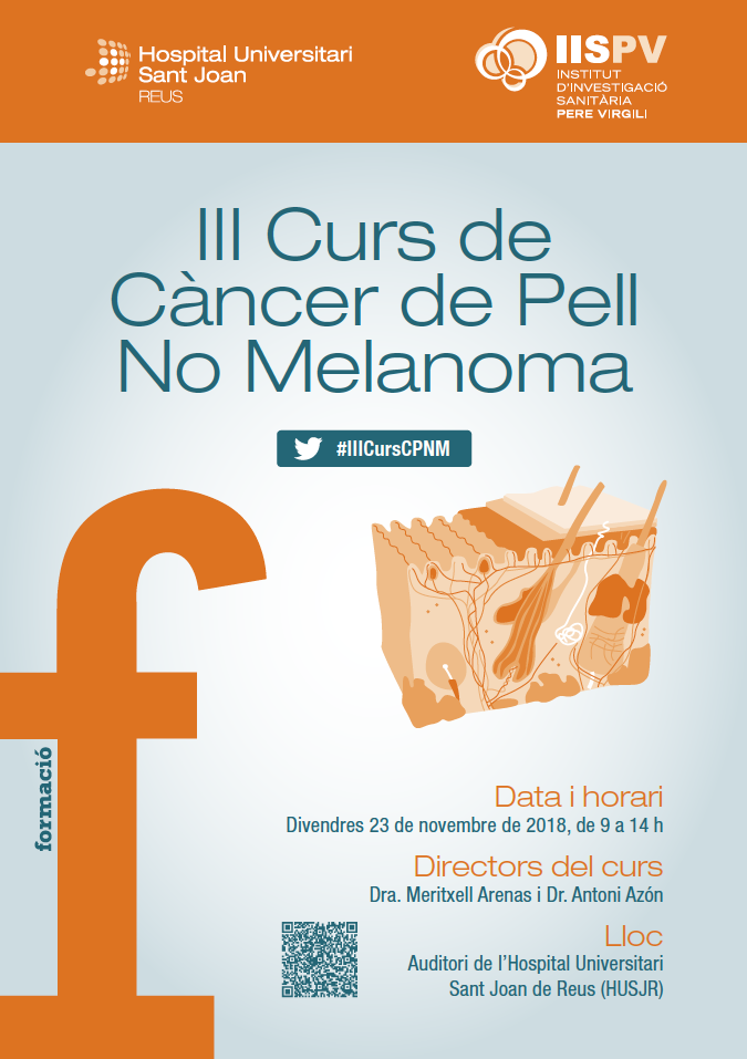 Descarrega el programa del III Curs de Càncer de Pell No Melanoma