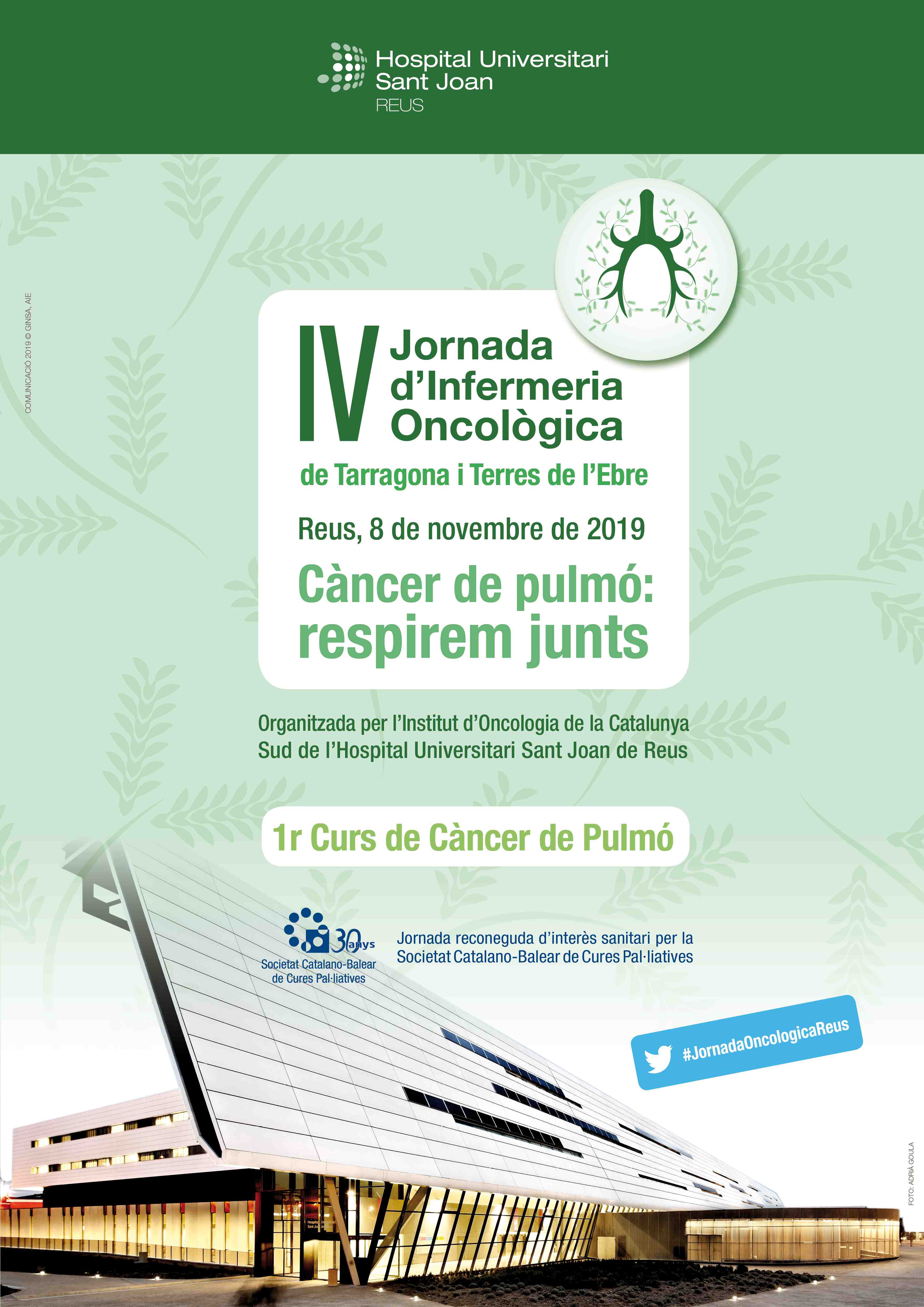 Descarrega el programa definitiu de la IV Jornada d'Infermeria Oncològica