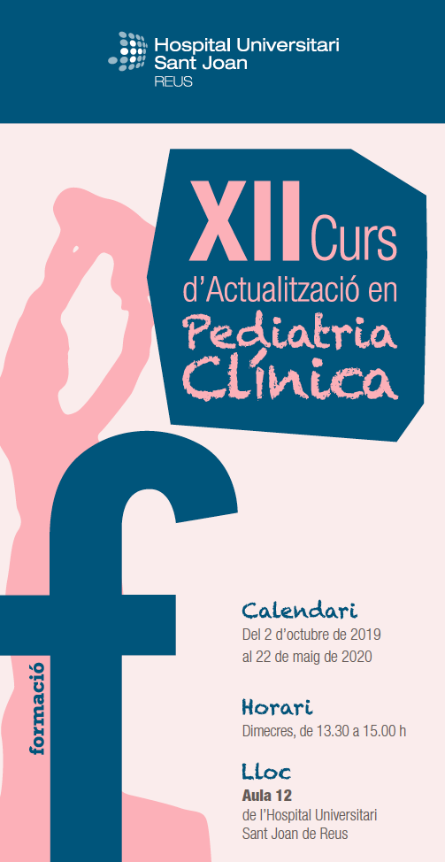 Descarregar el programa del XII Curs d’Actualització en Pediatria Clínica aquí.